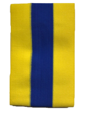 Armband geelblauw