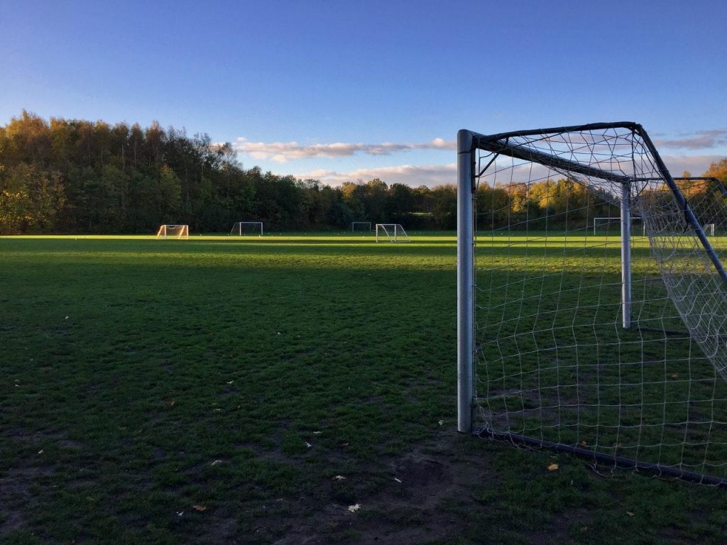 Footline voetbaldoelen en netten