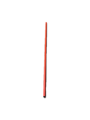 Piquet de slalom sans pointe – 160 cm, 30 mm - Rouge