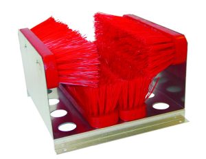 Schoenvegers op frame